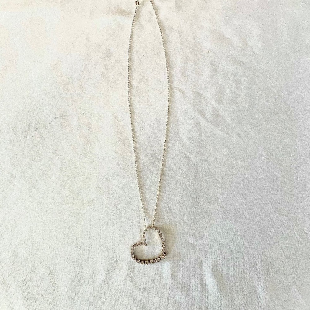 Sterling Silver heart necklace - Picture 6 of 12